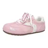 Zapatillas de Entrenamiento Alemanas Versátiles Cómodas Color-Block 2026, Zapatos Casuales Frescos y Lindos para Mujer, Zapatos Casuales de Estilo Universitario de Alto Valor