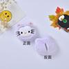 En stock muñeca de gato de felpa tejida horquilla DIY horquilla zapatos para niños gorra accesorios broche de felpa colgante al por mayor