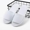 Pantuflas de Waffle Desechables para Hoteles, Posadas y Casas de Huéspedes, Suela Antideslizante de Hoja de Sauce, Ligeras y Duraderas