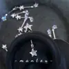 Vara Estrela Mágica Nicho Roda de Orelha Alta Unha de Osso de Orelha Parafuso Estrela Roxa Distintivo Parafuso de Aço Titânio Unha de Roda de Orelha