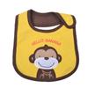 Baberos Recogedores para Bebé, Baberos Impermeables de Tres Capas de Algodón Poliéster para Niños, Baberos para Bebé, Toallas para Saliva