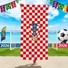 Toalla de Playa Mundial 2026 Toalla de Playa Equipo de Fútbol de Brasil Microfibra Secado Rápido Absorbente de Agua Toalla de Playa Toalla de Baño