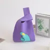 Bolsa de Regalo Día de la Diosa Bebé Mes Completo, Bolsa de Dulces de Cumpleaños Banquete de 100 Días, Bolsa Tejida de Mano para Niños, Bolsa Tejida de Regalo de Agradecimiento