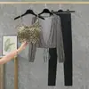 Traje de Fitness para Mujer 2026 Verano Nuevo Estilo Ropa de Yoga de Gama Alta Chaleco Deportivo Sujetador Deportivo para Correr Conjunto de Tres Piezas