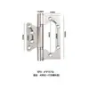 Bisagras con Forma de Letra de Acero Inoxidable para Puertas de Madera, Bisagras para Puertas de Dormitorio, Apertura Silenciosa y Suave, Bisagras de Acero Inoxidable para Puertas de Madera