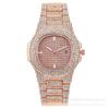 Reloj de pulsera de cuarzo con estrellas para hombre y mujer, nuevo y de alta gama con calendario de diamantes completo, de comercio exterior, venta al por mayor