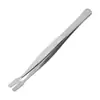Pinzas de cabeza plana de acero inoxidable al por mayor de fábrica clip de sello de boca ancha clip para papel clip de herramienta manual para cámara