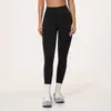Mallas de Entrenamiento sin Costuras de Cintura Alta Melocotón Levanta Glúteos de Secado Rápido Alta Elasticidad para Exteriores Fitness Running Yoga Pantalones 5112