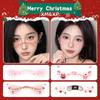 Fiesta de Tatuajes Navideños Nuevo Adhesivo Facial de Árbol de Navidad Estilo Europeo y Americano Decoración Navideña de Alto Rendimiento Celebrado en Internet