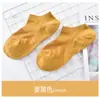 Nuevos calcetines de malla para barco de Primavera y Verano para mujer, finos de algodón, versátiles, color liso, boca baja, transpirables, cortos, de boca baja, calcetines para mujer al por mayor