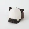 Gorra de Béisbol para Bebé Estilo Nuevo Versión Coreana Dibujo Animado Lindo Estampado de Leopardo Gato Gorra de Béisbol Infantil Primavera y Otoño Gorra para Niños Transfronteriza