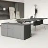 Escritorio para Jefe Escritorio Ejecutivo Moderno Simple Escritorio para Supervisor Escritorio Luz Lujo de Alta Gama Combinación de Mesa y Silla Muebles