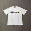 Serie de camisetas de moda de alta calidad para la calle, de manga corta, con estampado de logo de letras, cuello redondo, unisex, al por mayor para comercio exterior
