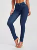 [Fábrica de Mezclilla Personalizada Odm] Pantalones Vaqueros Casuales Sueltos Estampados con Parches de Trabajo para Mujer Xintang Personalizados