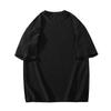 Especial P20 Sin Diferencia de Precio Verano Talla Grande Manga Corta Americana Camiseta Básica para Hombre Cuello Redondo Color Sólido Combinable Top Drapeado T178