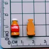 Comida de Simulación en Miniatura Juego Mini Coca Cola Pierna de Pollo Cantidad Hamburguesa Rollo de Pollo DIY Horquilla Accesorios para el Cabello Accesorios de Resina
