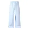 Pantalones deportivos holgados de pierna recta con estampado floral 3D para hombre, pantalones casuales deportivos de moda hip-hop con puños con cordón