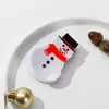 Nuevo Clip Navideño de Zambeya Dibujo Animado Muñeco de Nieve Árbol de Navidad Pinza para el Cabello Linda Pinza de Tiburón de Gama Alta