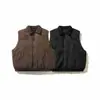 Ropa Vintage Yidao 2026 Invierno Nuevo Retro Estructura Cuello de Borrego 90 Plumón de Pato Blanco Chaleco de Plumón Ropa de Abrigo para Superponer