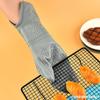 Guantes Aislantes de Silicona, Protectores de Dedos para Horno, Guantes Resistentes al Calor para Horno de Microondas, Clips de Mano, Agarraderas, Juego de 6 Piezas, Transfronterizo