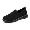 Zapatos de malla talla extragrande verano casual zapatilla tejida voladora para hombre slip-on zapatos de tela del viejo Pekín moda hombre zapatos de color liso