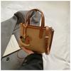 Bolso Retro de Diseño Nicho para Mujer 2025 Nuevo Bolso Bandolera Casual de Moda Simple Retro Bolso para Teléfono Móvil Bolso Tipo Cubo
