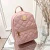 Bolsa Feminina Fashion com Padrão de Losangos, Mochila Casual, Bolsa de Ombro, Bolsa de Mão, Bolsa Pequena Transversal para Celular, Mochila Escolar Pequena Atacado