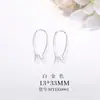 Ganchos para Orejas, Pendientes, Tachuelas para Orejas Accesorios, Ganchos para Orejas DIY, Kits de Materiales para Pendientes Hechos a Mano, Accesorios para Pendientes Fabricante de Joyería