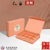 Caja de Cartón Personalizada para Regalo con Nueve Compartimentos, Caja para Chocolates de Fresa de 16 Compartimentos, Caja de Regalo de 6 Piezas