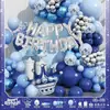 Decoración de Cumpleaños para Celebrante de Internet Set de Globos de Película de Aluminio Casa Nueva Dibujos Animados Habitación de Niños y Niñas Lugar de Disfraces Diseño del Lugar