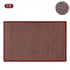 Alfombra de Baño Transfronteriza, Alfombra de Baño Absorbente de Lino de Alta Densidad con Textura Tejida, Base de Goma Antideslizante, Alfombra para la Entrada