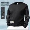 Moletom Masculino Gola Redonda, Marca Tendência Outono, Versátil Estampado Solto Manga Longa, Roupa Unisex para Casal, Top de Estudante