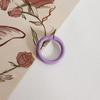 Gancho de Travamento de Porta com Argola de Mola Pintada Chaveiro Chaveiro Colorido Argola Redonda Argola Aberta Ferragem Gancho de Bagagem Acessórios para Bolsa