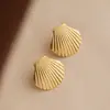 Pendientes de Acero Inoxidable Directo de Fábrica Pendientes Geométricos de Amor Lazo Flor Acero de Titanio Lujo Ligero y Gama Alta
