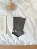 Calcetines de Algodón para Mujer hasta Media Pantorrilla, Estilo Delgado de Verano, Dulce Estilo Universitario, Calcetines Caídos, Sin Costuras, Estilo Coreano, Anti-Olor de Pies