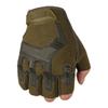Luvas Táticas Meio Dedo para Fã Militar Masculina para Exterior Antiderrapante Resistente ao Desgaste Treinamento Forças Especiais Esportes Ciclismo Montanhismo Respirável