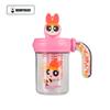 Taza Oso y Chicas Superpoderosas Serie Nueva Botella Deportiva Conjunta Gran Capacidad Hervidor de Oficina Vaso para Doble Bebida