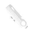 Fabricante de Peines de Acero Inoxidable para Peluquería, Peines Plegables, Peine para Aceite, Peine para Barba, Peine para Estilismo de Barba de Hombre, Peine Portátil de Plástico