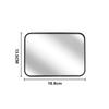 Espejo Retrovisor Interior de Coche de Venta Caliente Transfronterizo Rotación 360 grados Espejo Retrovisor para Bebé de Coche Espejo Retrovisor para Bebé de Coche