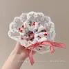 Acessório de cabelo elástico, estilo jovem, scrunchie moderno novo de 2025, headwear de tecido de malha elegante de verão para mulheres