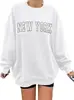 Sudadera Oversize para Mujer Langwyqu Los Ángeles California