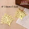 Metal Vazado Tridimensional Flor Borboleta Pétalas de Flor Pedaços de Flor Pavão Crescente DIY Estilo Antigo Acessórios de Cabelo para Noiva