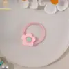 Accesorios para el cabello transfronterizos europeos y americanos para niños, ligas para el cabello de flor de acrílico frescas y simples, accesorios para el cabello para niñas y niñas pequeñas
