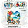 Pegatinas de Vidrio Estilo Vacaciones de Verano en la Playa Transfronterizas Xino Jdt-A621 para Decoración de Ventanas de Sala de Estar y Dormitorio