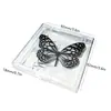 Foto de Espécime de Borboleta Real Porta-Retrato Caixa Transparente Ornamentos Estéreo Presente Ensino de Jardim de Infância Criativo Artesanal Adereços para Fotos