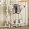 Perchero vertical de pie para ropa perchero colgante para ropa de dormitorio móvil con ruedas hogar sala de estar influencer perchero de secado de lujo ligero