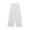 Calça Cargo Casual de Verão Feminina Plus Size ALINDM Versátil 100kg Calça Casual Reta Solta