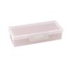Bolígrafo de nebulización bolígrafo manual caja de cuchillas y agujas caja de plástico transparente caja electrónica caja de herramientas de acabado rectangular caja de almacenamiento