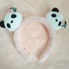Nueva Diadema de Panda con Orejas de Panda Lindas de Dibujos Animados 3D, Pinza para el Cabello Floral, Accesorio para el Cabello de Adulto al por Mayor