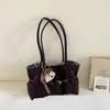 Bolso de Hombro Cruzado con Estampado de Leopardo Casual Estilo Coreano para Mujer 2026 Nuevo de Gran Capacidad Versátil para el Trabajo y el Viaje